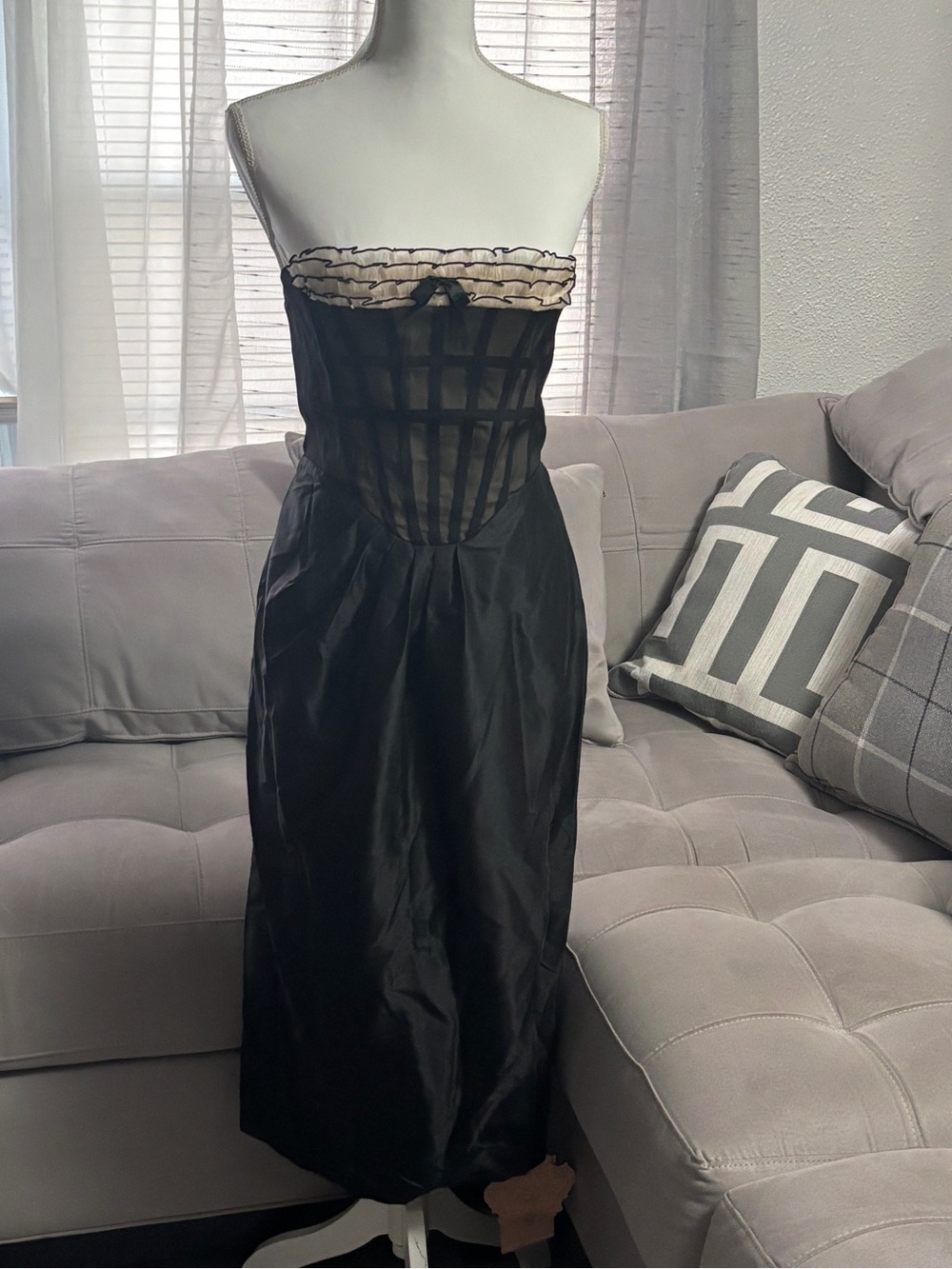 Lacemade Midday Phantom Corset Dress XL - Picture 3 of 7